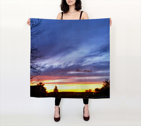 Sunset Scarf - TMaria's Artistry & Associates