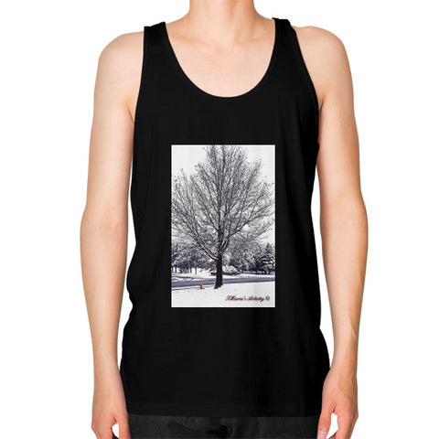 Unisex Fine Jersey Tank (on man) - TMaria's Artistry & Associates