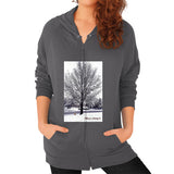 Zip Hoodie (on woman) - TMaria's Artistry & Associates